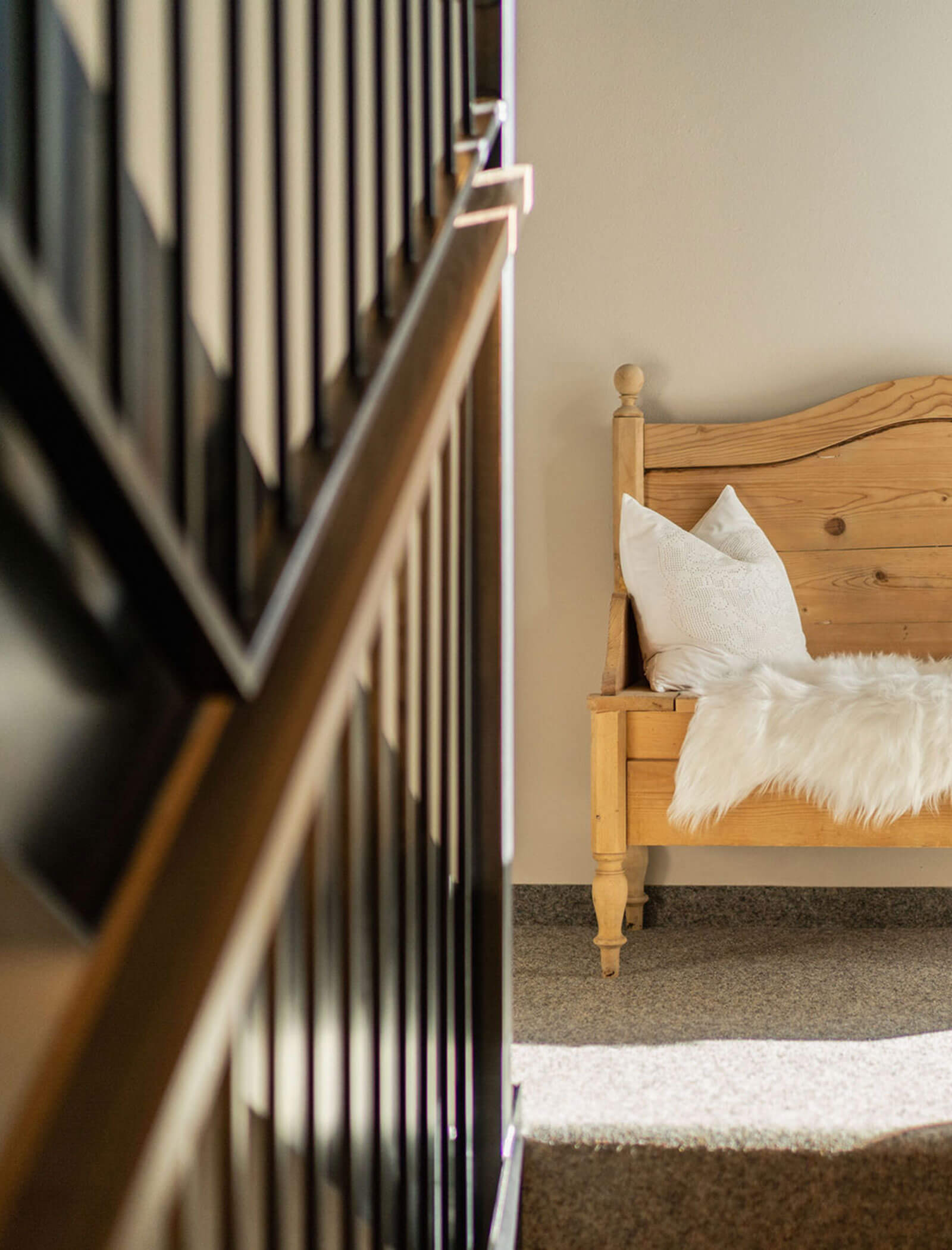 Detail of a staircase - Ariane's Guesthouse